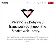 Tablet Screenshot of padrinorb.com